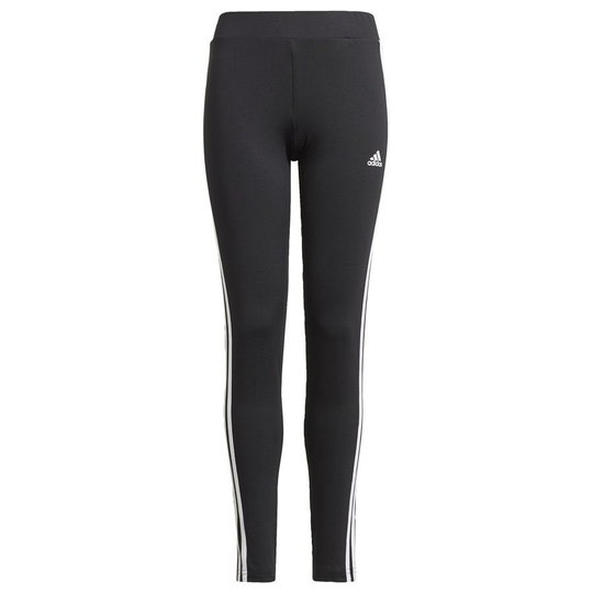 adidas Leggings Designed To Move 3-stripes - Musta Lapset, koko 152 cm
