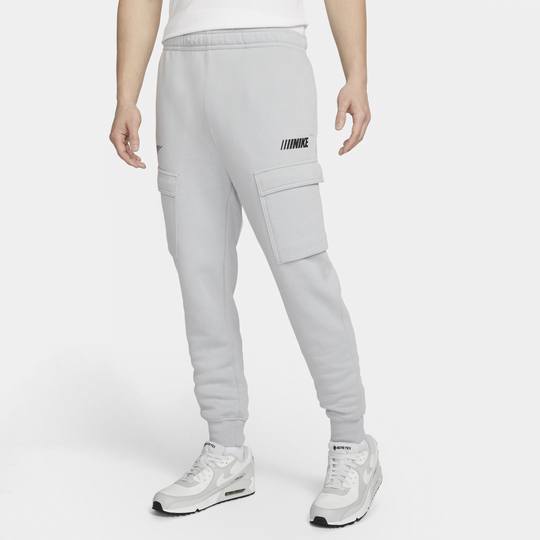 Nike Sportswear Standard Issue Men's Fleece Cargo Trousers - 1 - Grey