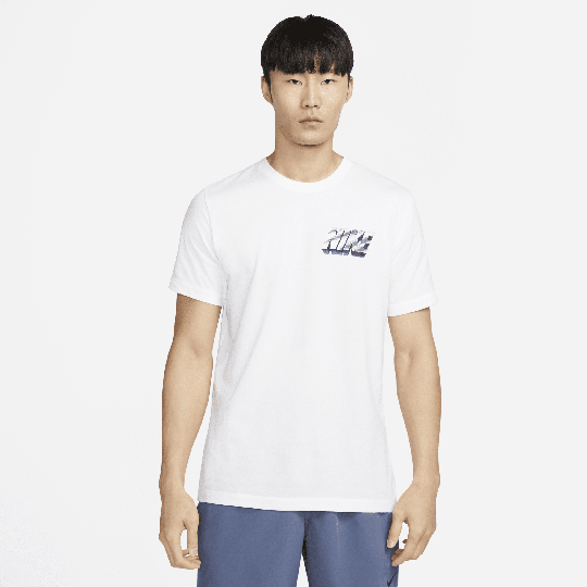 Nike Dri-FIT Men's Training T-Shirt - 1 - White