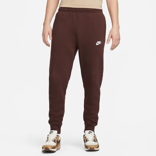 Nike Housut Nsw Club Fleece - Ruskea/valkoinen, koko Medium