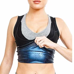 Waist Trainer Vest Hot Sweat Workout Tank Top Slimming Vest Sports Spandex Yoga Gym Workout Exercise Fitness Stretchy Non Toxic Durable Tummy Control Tummy Fat Burner For Women miniinthebox