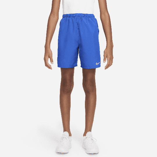 Nike Challenger Older Kids' (Boys') Training Shorts - Blue - 50% Recycled Polyester