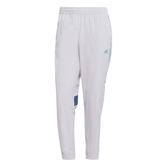 adidas Treenihousut Tiro Woven - Violetti/sininen, koko Small