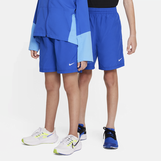 Nike Multi Older Kids' (Boys') Dri-FIT Training Shorts - 1 - 50% Recycled Polyester - Blue