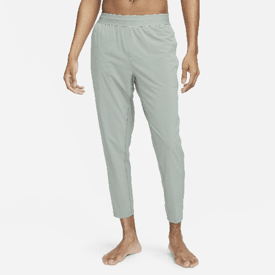 Nike Dri-FIT Flex Men's Tapered Yoga Trousers - Grey - 50% Recycled Polyester