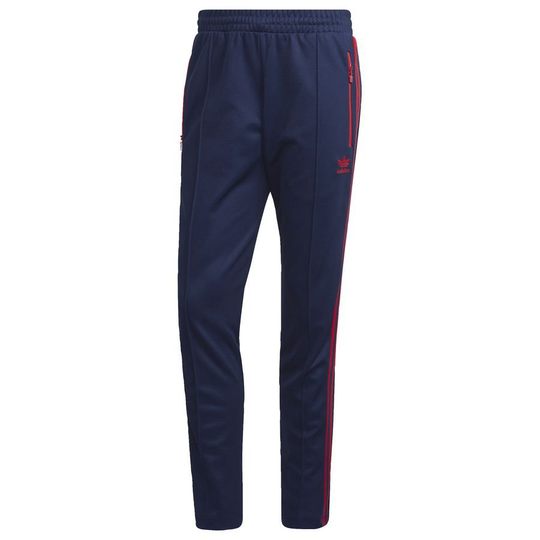 adidas Originals Treenihousut Beckenbauer - Navy/punainen/valkoinen, koko Large