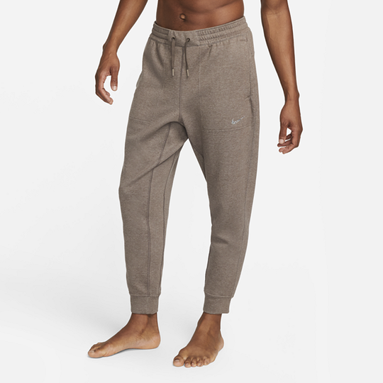 Nike Yoga Dri-FIT Men's Fleece Trousers - Brown